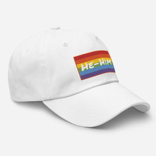 He-Him | Dad Hat - Dark Yarn