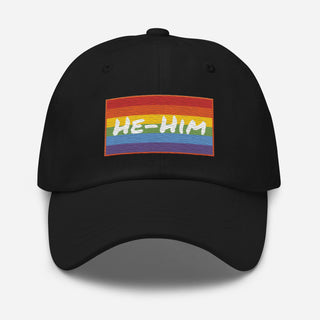 He-Him | Dad Hat - Dark Yarn