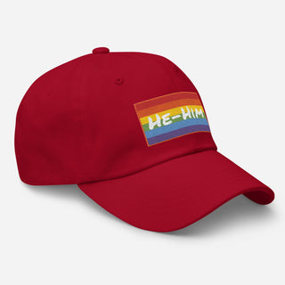 He-Him | Dad Hat - Dark Yarn