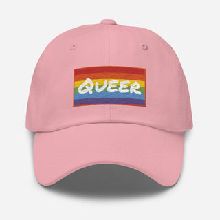 Queer | Baseball hat - Dark Yarn