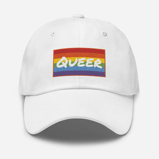 Queer | Baseball hat - Dark Yarn