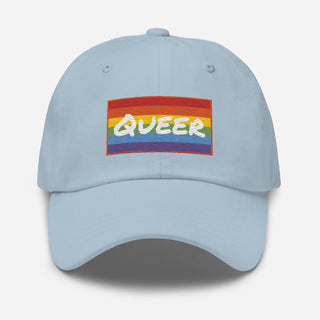 Queer | Baseball hat - Dark Yarn