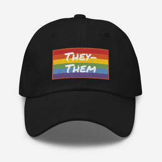 They-Them | Baseball Hat - Dark Yarn