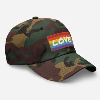 Love | CAMO Baseball Hat - Dark Yarn