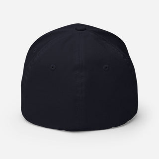 Love | Fitted Baseball Hat - Dark Yarn