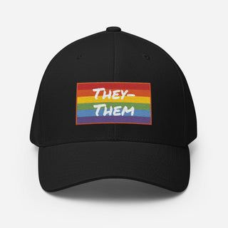 They-Them | Fitted Hat - Dark Yarn