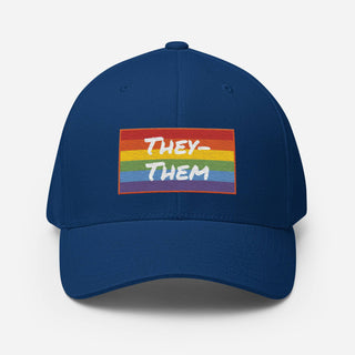 They-Them | Fitted Hat - Dark Yarn