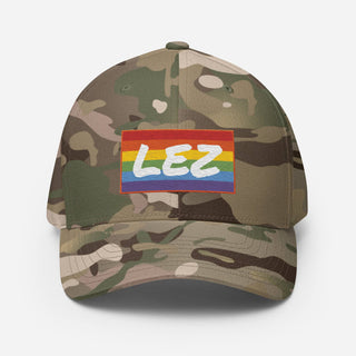 Lez | CAMO Fitted Hat - Dark Yarn