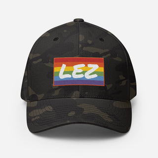 Lez | CAMO Fitted Hat - Dark Yarn