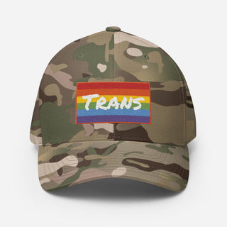 Trans | CAMO Fitted Hat - Dark Yarn