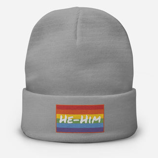 He-Him | Knit Beanie - Dark Yarn