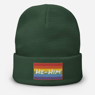 He-Him | Knit Beanie - Dark Yarn