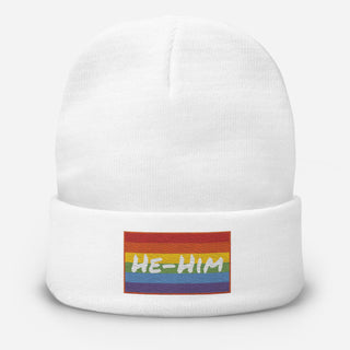 He-Him | Knit Beanie - Dark Yarn