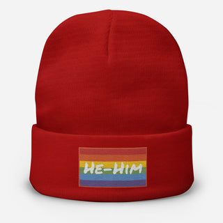 He-Him | Knit Beanie - Dark Yarn