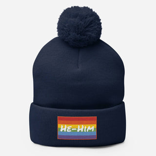 He-Him | PomPom Beanie - Dark Yarn