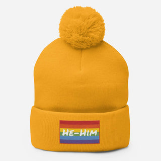 He-Him | PomPom Beanie - Dark Yarn