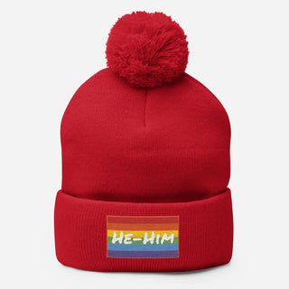 He-Him | PomPom Beanie - Dark Yarn