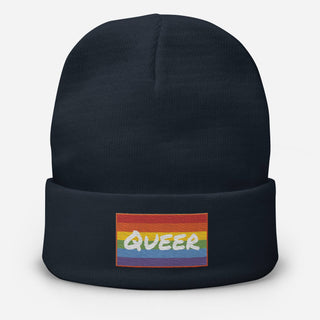 Queer | Knit Beanie - Dark Yarn