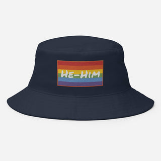 He-Him | Bucket Hat - Dark Yarn