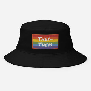 They-Them | Bucket Hat - Dark Yarn