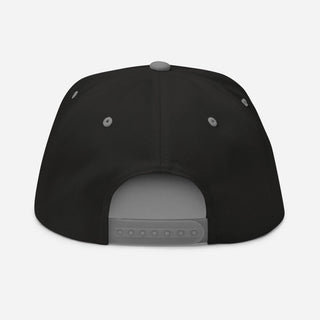 Queer | Two Tone Flat Bill Snapback - Dark Yarn