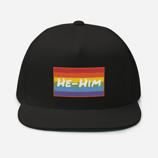 He-Him | Flat Bill - Dark Yarn