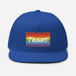 Trans | Flat Bill Snapback - Dark Yarn