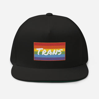 Trans | Flat Bill Snapback - Dark Yarn