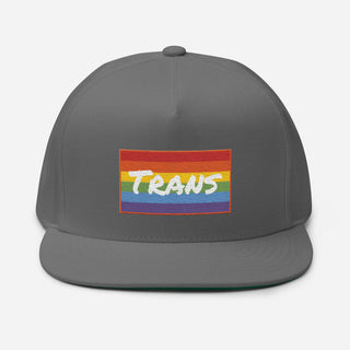 Trans | Flat Bill Snapback - Dark Yarn