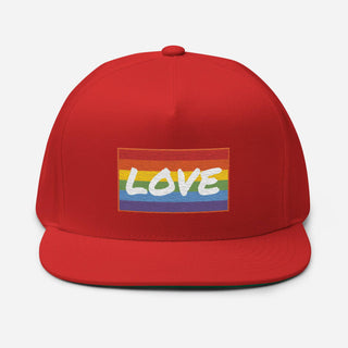 Love | Flat Bill Snapback - Dark Yarn