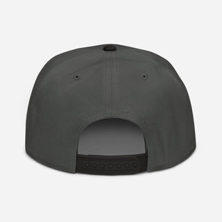 He-Him | Black Bill Snapback - Dark Yarn