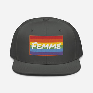 FEMME | Snapback - Dark Yarn