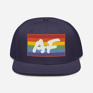 Gay AF | Snapback - Dark Yarn