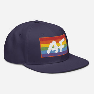 Gay AF | Snapback - Dark Yarn