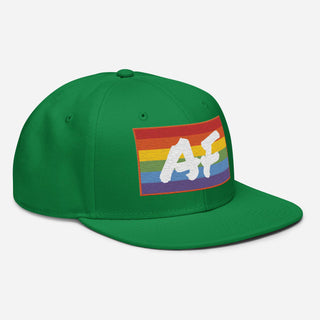 Gay AF | Snapback - Dark Yarn