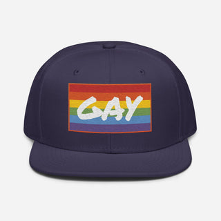 Gay | Snapback - Dark Yarn