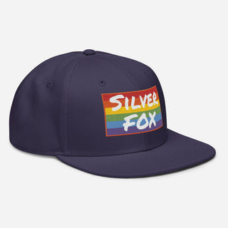 Silver Fox | Snapback - Dark Yarn