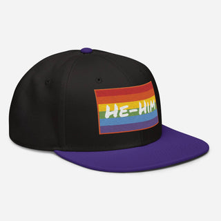 He-Him | Two Color Snapback - Dark Yarn