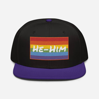 He-Him | Two Color Snapback - Dark Yarn