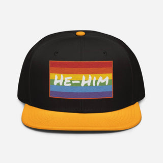 He-Him | Two Color Snapback - Dark Yarn