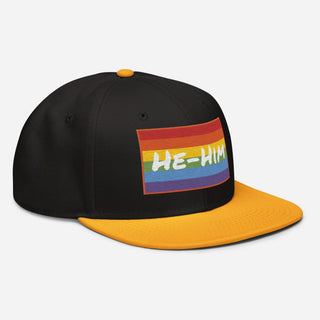 He-Him | Two Color Snapback - Dark Yarn