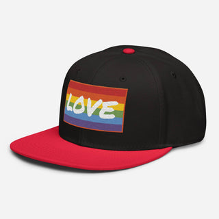 Love | Color 2-Tone Snapback - Dark Yarn