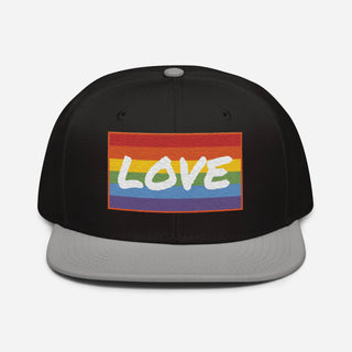 Love | Color 2-Tone Snapback - Dark Yarn