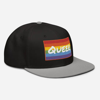 Queer | 2 Tone Snapback - Dark Yarn