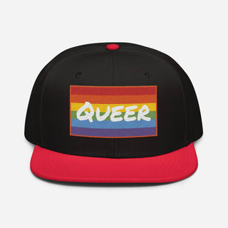 Queer | 2 Tone Snapback - Dark Yarn