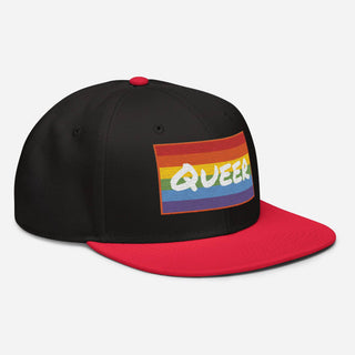 Queer | 2 Tone Snapback - Dark Yarn