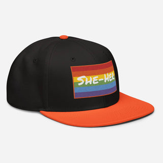 She-Her | Two Color Snapback - Dark Yarn