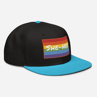 She-Her | Two Color Snapback - Dark Yarn