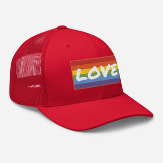 Love | Trucker Hat - Dark Yarn