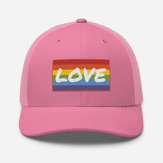 Love | Trucker Hat - Dark Yarn